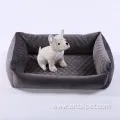 Pet Quilted Square Dog Beds Removeable Cat Beds